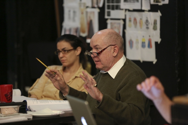 Photo Flash: In Rehearsal with Lily Rabe, Hamish Linklater, Brian Stokes Mitchell & More for The Public's MUCH ADO ABOUT NOTHING  Image