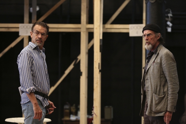 Photo Flash: In Rehearsal with Lily Rabe, Hamish Linklater, Brian Stokes Mitchell & More for The Public's MUCH ADO ABOUT NOTHING  Image