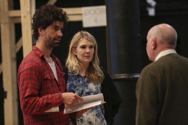 Photo Flash: In Rehearsal with Lily Rabe, Hamish Linklater, Brian Stokes Mitchell & More for The Public's MUCH ADO ABOUT NOTHING  Image