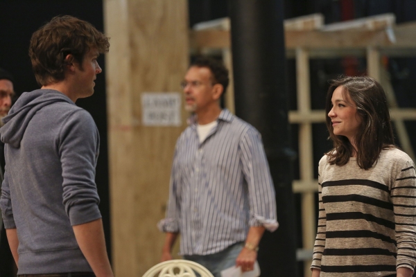 Photo Flash: In Rehearsal with Lily Rabe, Hamish Linklater, Brian Stokes Mitchell & More for The Public's MUCH ADO ABOUT NOTHING  Image