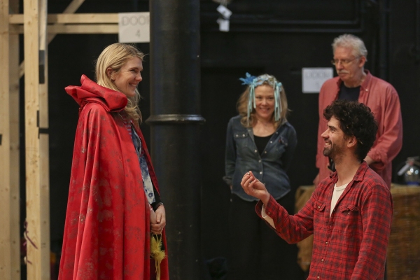 Photo Flash: In Rehearsal with Lily Rabe, Hamish Linklater, Brian Stokes Mitchell & More for The Public's MUCH ADO ABOUT NOTHING  Image