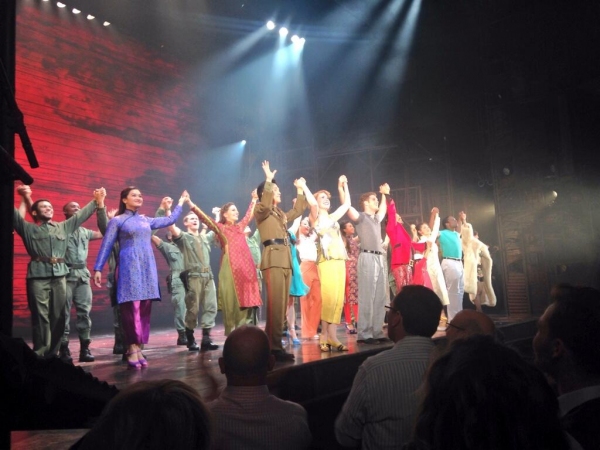 Photo Flash: MISS SAIGON's Opening Night Curtain Call at the Prince Edward Theatre Image