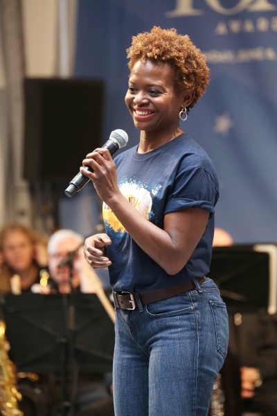 Photo Coverage: Broadway Unites! Casts of BEAUTIFUL, ROCKY, CABARET & More Perform at STARS IN THE ALLEY Image
