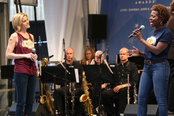 Photo Coverage: Broadway Unites! Casts of BEAUTIFUL, ROCKY, CABARET & More Perform at STARS IN THE ALLEY Image