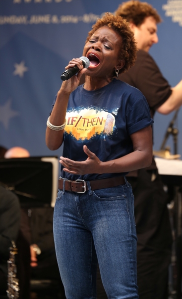 Photo Coverage: Broadway Unites! Casts of BEAUTIFUL, ROCKY, CABARET & More Perform at STARS IN THE ALLEY Image