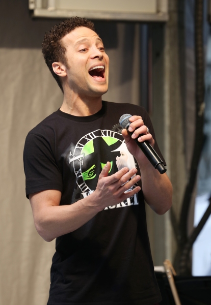 Photo Coverage: Broadway Unites! Casts of BEAUTIFUL, ROCKY, CABARET & More Perform at STARS IN THE ALLEY Image