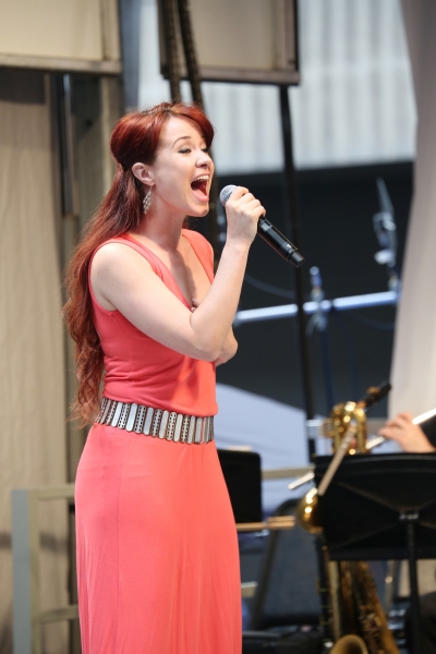 Photo Coverage: Broadway Unites! Casts of BEAUTIFUL, ROCKY, CABARET & More Perform at STARS IN THE ALLEY Image
