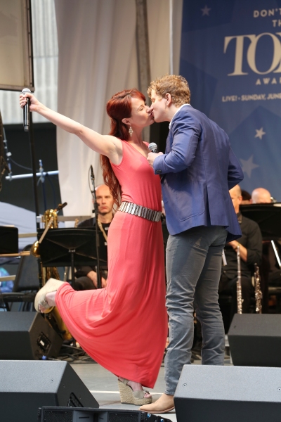 Photo Coverage: Broadway Unites! Casts of BEAUTIFUL, ROCKY, CABARET & More Perform at STARS IN THE ALLEY Image