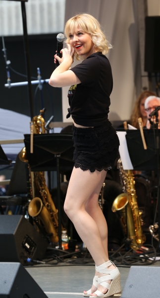 Photo Coverage: Broadway Unites! Casts of BEAUTIFUL, ROCKY, CABARET & More Perform at STARS IN THE ALLEY Image