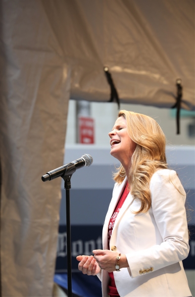 Photo Coverage: Broadway Unites! Casts of BEAUTIFUL, ROCKY, CABARET & More Perform at STARS IN THE ALLEY Image