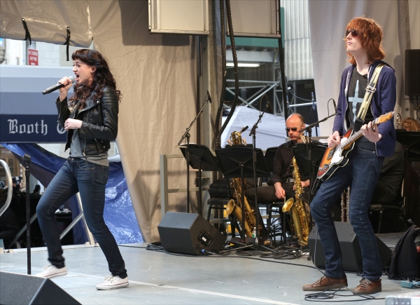 Photo Coverage: Broadway Unites! Casts of BEAUTIFUL, ROCKY, CABARET & More Perform at STARS IN THE ALLEY Image