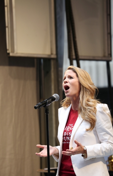 Photo Coverage: Broadway Unites! Casts of BEAUTIFUL, ROCKY, CABARET & More Perform at STARS IN THE ALLEY Image