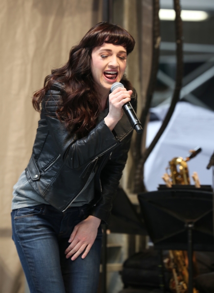 Photo Coverage: Broadway Unites! Casts of BEAUTIFUL, ROCKY, CABARET & More Perform at STARS IN THE ALLEY Image