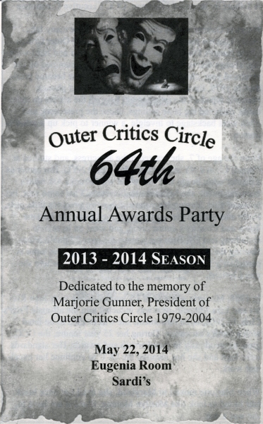 Photo Coverage: Inside the 64th Annual Outer Critics Circle Awards 