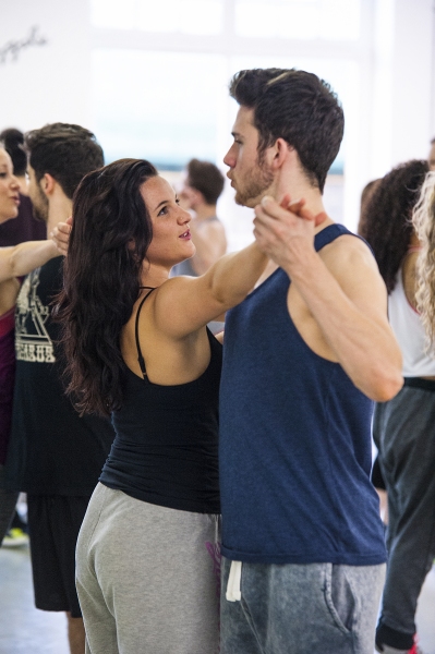 Photo Flash: In Rehearsal with the New Cast of West End's MAMMA MIA! - Alice Stokoe, Rebecca Lock & More!  Image