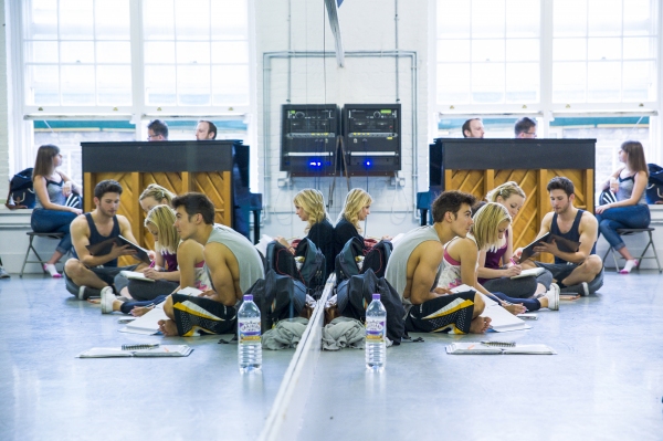 Photo Flash: In Rehearsal with the New Cast of West End's MAMMA MIA! - Alice Stokoe, Rebecca Lock & More!  Image