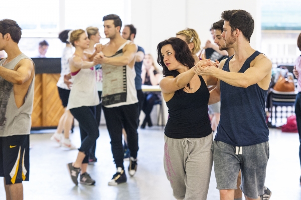 Photo Flash: In Rehearsal with the New Cast of West End's MAMMA MIA! - Alice Stokoe, Rebecca Lock & More!  Image