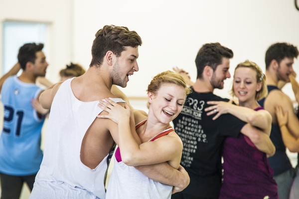 Photo Flash: In Rehearsal with the New Cast of West End's MAMMA MIA! - Alice Stokoe, Rebecca Lock & More!  Image