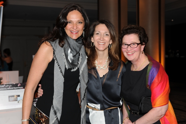 Francesca Debiase, left, with Karen Matusinec, center, and Martha Smith Photo