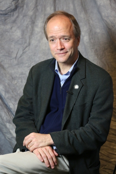 Douglas McGrath photographed at the Paramount Hotel on April 30, 2014 in New York Cit Photo