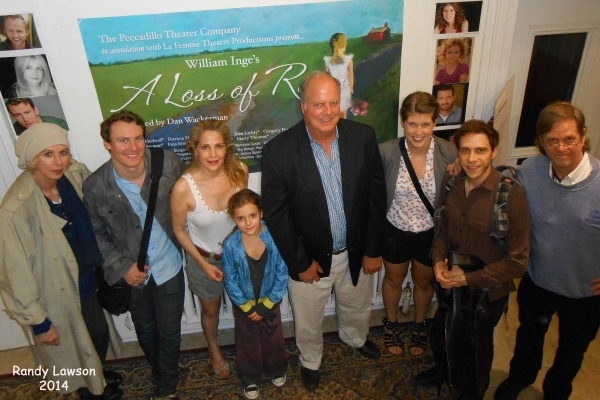 Photo Flash: William Inge's Grand Nephew Visits Peccadillo's A LOSS OF ROSES Image