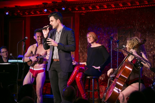 Photo Coverage: KINKY BOOTS and Mark Fisher Fitness Raises Money for BC/EFA with THESE BOOTS WERE MADE FOR ROCKIN' at 54 Below! Image