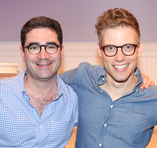 Playwright Jonathan Tolins and Barrett Foa  Photo