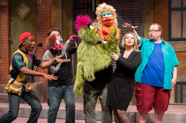 Photo Flash: New Production Shots from Mercury Theater's AVENUE Q, Running Through July 27 Image