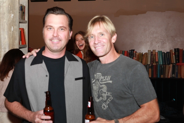 Troy Ladd (Hollywood Hot Rods) and author Stevie Dupin Photo
