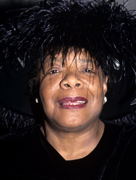 Photograph of Maya Angelou at the celebration of Quincy Jones'' 50th year in music at Photo