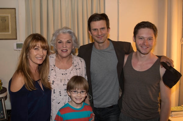 Photo Flash: James Earl Jones & Jane Seymour Visit Broadway's MOTHERS AND SONS Image