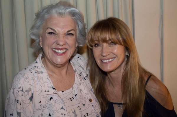Photo Flash: James Earl Jones & Jane Seymour Visit Broadway's MOTHERS AND SONS Image