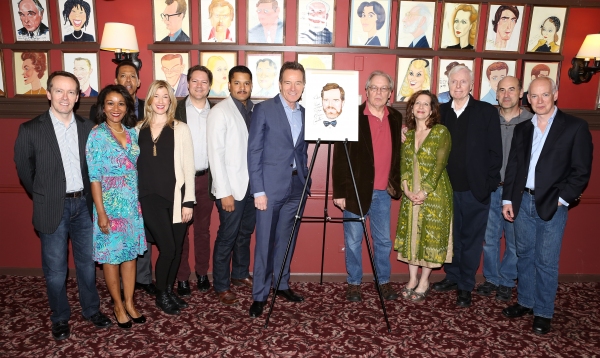 Photo Coverage: ALL THE WAY Cast Celebrates Bryan Cranston's Sardi's Caricature Unveiling! Image