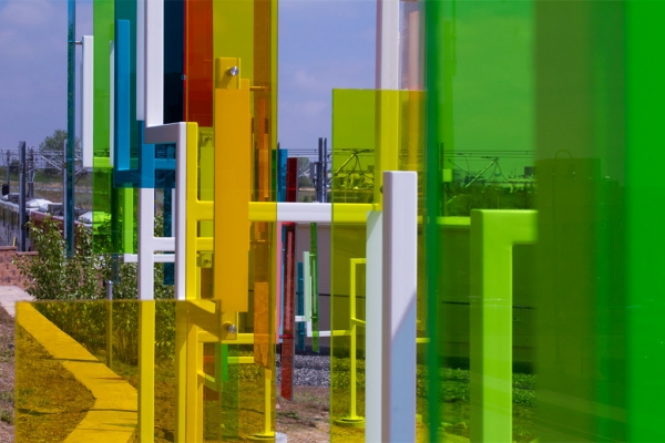 Photo Flash: First Look at Ivan Toth Depeña's Public Art Installation, COLOR FIELD 