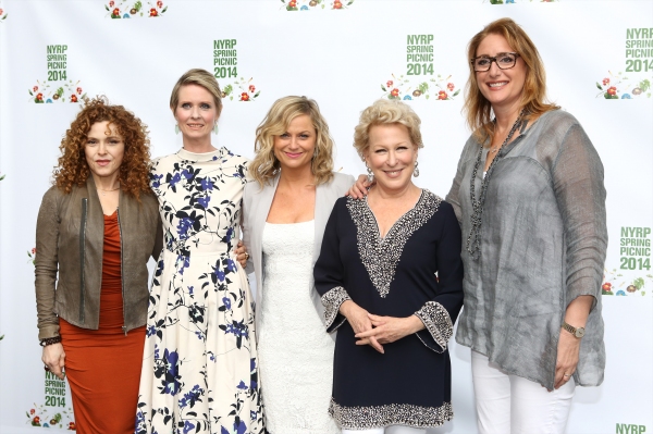 Bernadette Peters, Cynthia Nixon, Amy Poehler, Bette Midler and Judy Gold  Photo