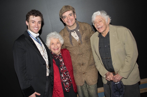 Photo Flash: Charlotte Rae and Jerry Stiller Visit A GENTLEMAN'S GUIDE TO LOVE AND MURDER on Broadway Image