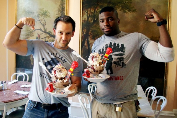 Photo Flash: ROCKY and Serendipity 3 Celebrate National Rocky Road Day with KNOCK-OUT Sundae Image