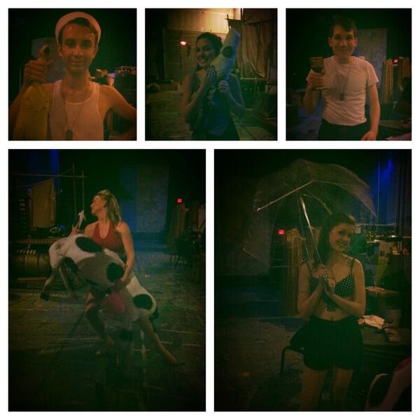 Photo Flash: Saturday Intermission Pics, 5/31- LES MISERABLES Gets Crafty, BULLETS Takes a Field Trip, and More! Image