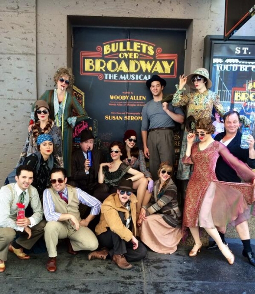 Photo Flash: Saturday Intermission Pics, 5/31- LES MISERABLES Gets Crafty, BULLETS Takes a Field Trip, and More! Image