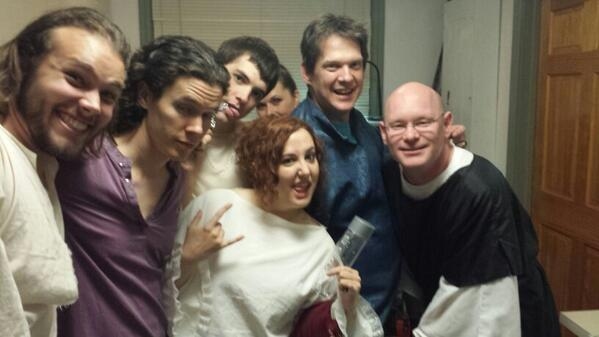 Photo Flash: Saturday Intermission Pics, Part 2 - 5/31- MOTHERS AND SONS Sends PHANTOM a Message, LES MIZ Planks, and More! Image