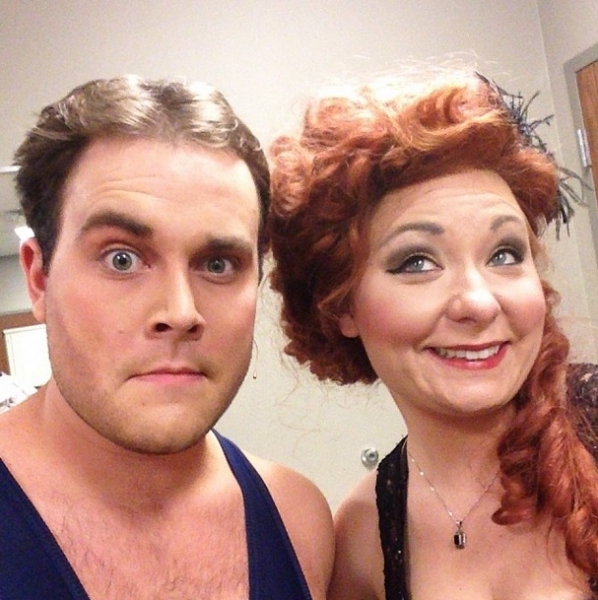 Photo Flash: Saturday Intermission Pics, Part 2 - 5/31- MOTHERS AND SONS Sends PHANTOM a Message, LES MIZ Planks, and More! Image