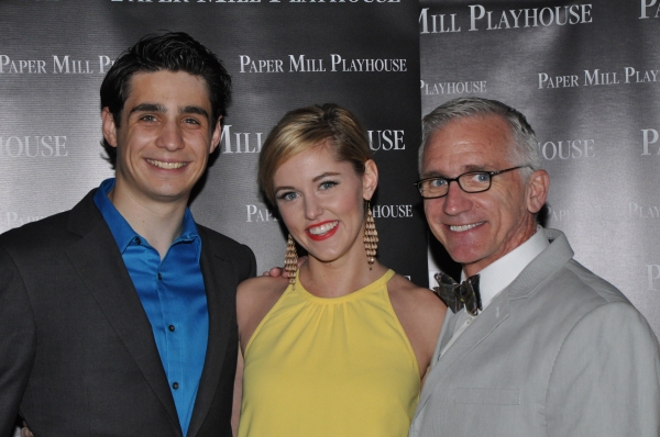 Bobby Conte Thornton and Taylor Louderman and joined by Mark S. Hoebee Photo