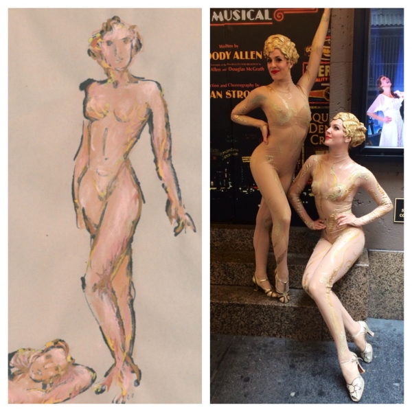 Exclusive Photo Flash: BULLETS OVER BROADWAY's 'Atta Girls' Bring William Ivey Long's Fashions to Life - Part 2  Image