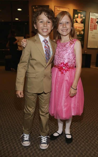 Cast members Jude Mason and Emily LaFontaine Photo