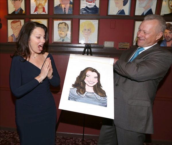Photo Coverage: CINDERELLA's Fran Drescher Unveils Sardi's Portrait Image