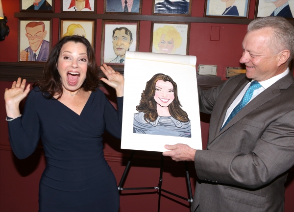 Photo Coverage: CINDERELLA's Fran Drescher Unveils Sardi's Portrait Image