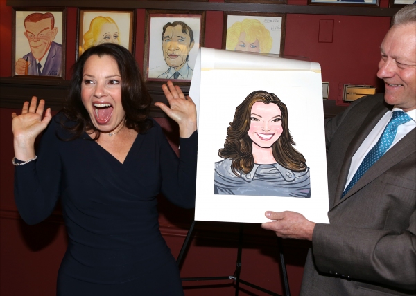 Photo Coverage: CINDERELLA's Fran Drescher Unveils Sardi's Portrait Image