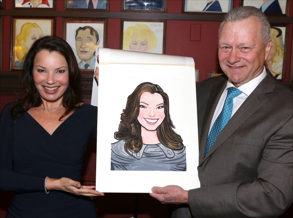 Photo Coverage: CINDERELLA's Fran Drescher Unveils Sardi's Portrait Image