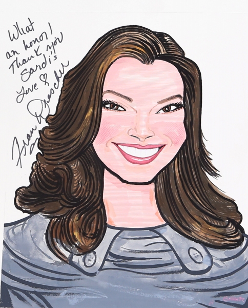 Photo Coverage: CINDERELLA's Fran Drescher Unveils Sardi's Portrait Image