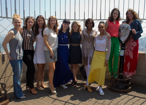 Photo Coverage: 2014 Tony Award Nominees Celebrate at the Top of the Empire State Building! 